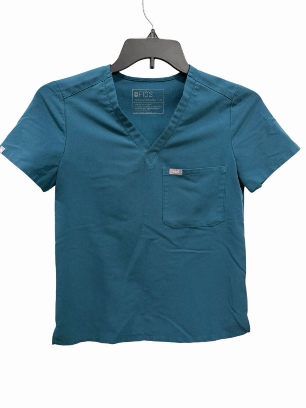 FIGS Women's XS Scrub Top Medical Uniform Hospital Nurse PO#4228